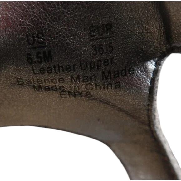 Sam Edelman Shoes Womens 6.5 Heeled Sandals Ankle Straps Leather Block Heel Grey - Picture 11 of 15